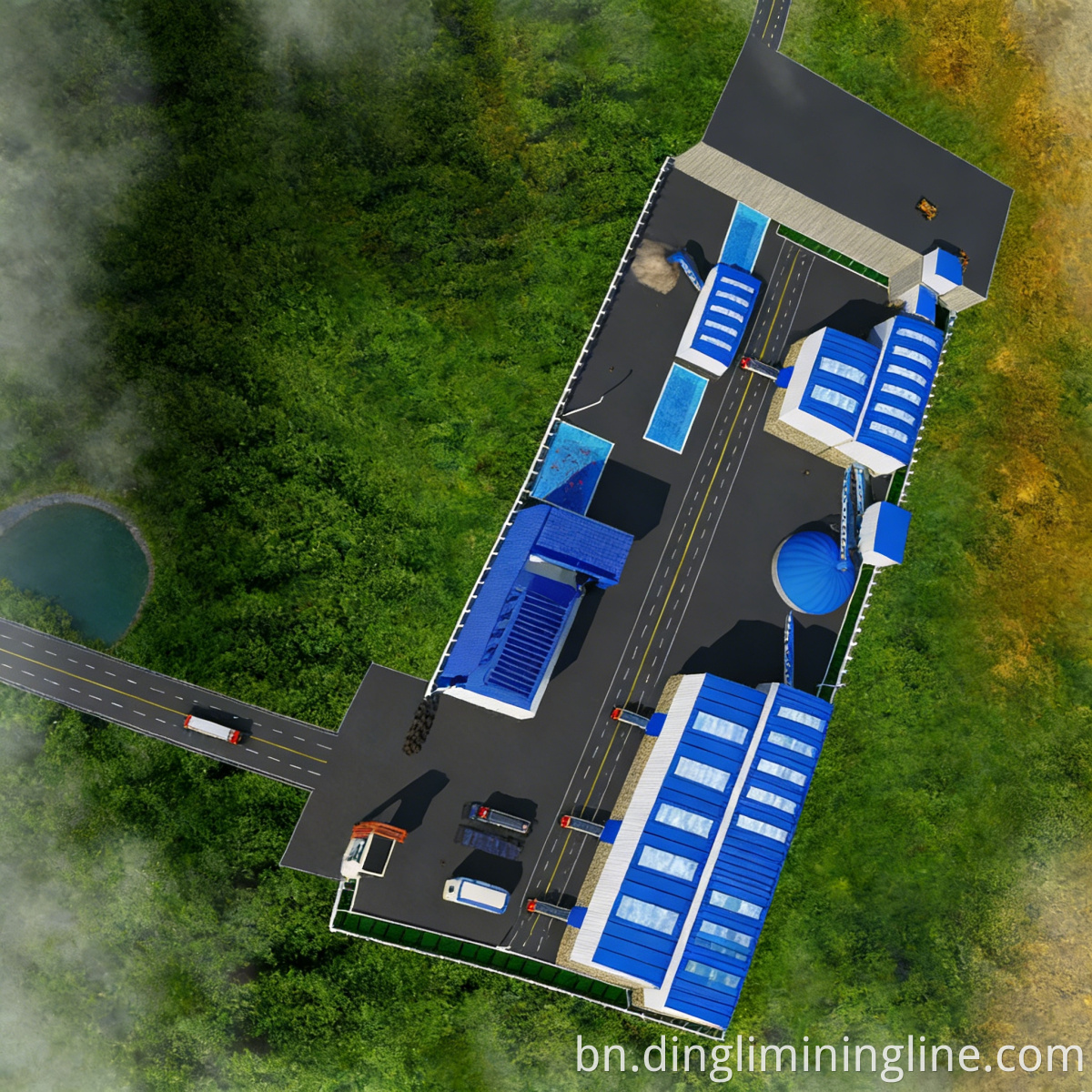 850th Max-Capacity Stone Aggregate Line